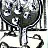 Thought Bubble Tree, 2005, mixed media, 16x23cm